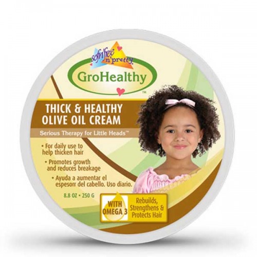 Sofn Free N Pretty Thick & Healthy Olive Oil Cream 8.8oz